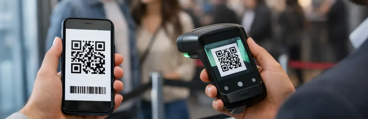 Ticket Scan App für Veranstaltungen wählen