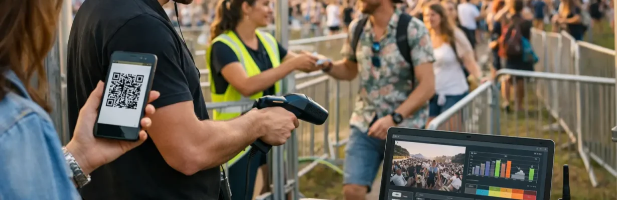 Festival-Einlass ohne Warteschlangen planen